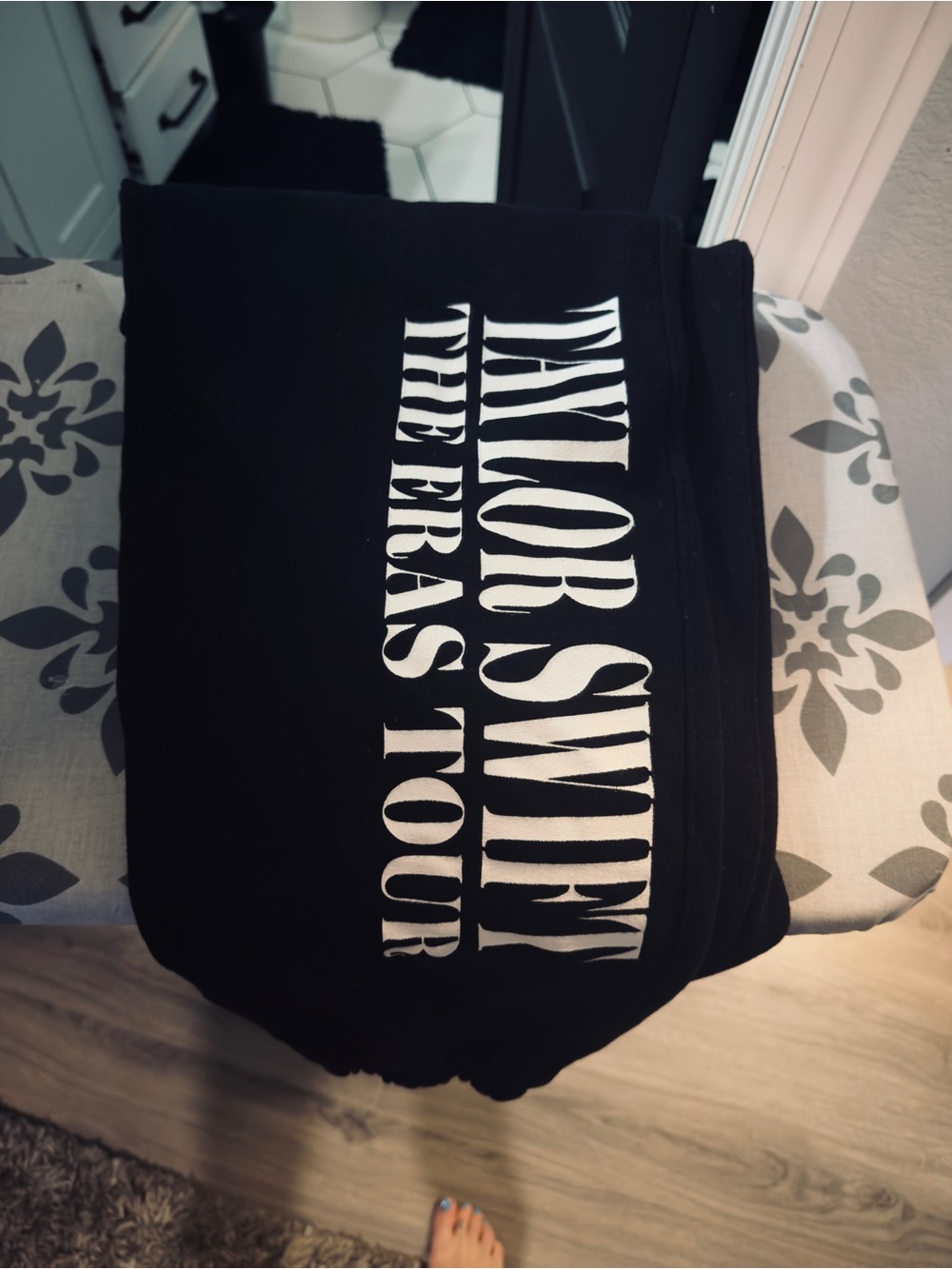 Taylor Swift The Eras Tour Black Sweatpants